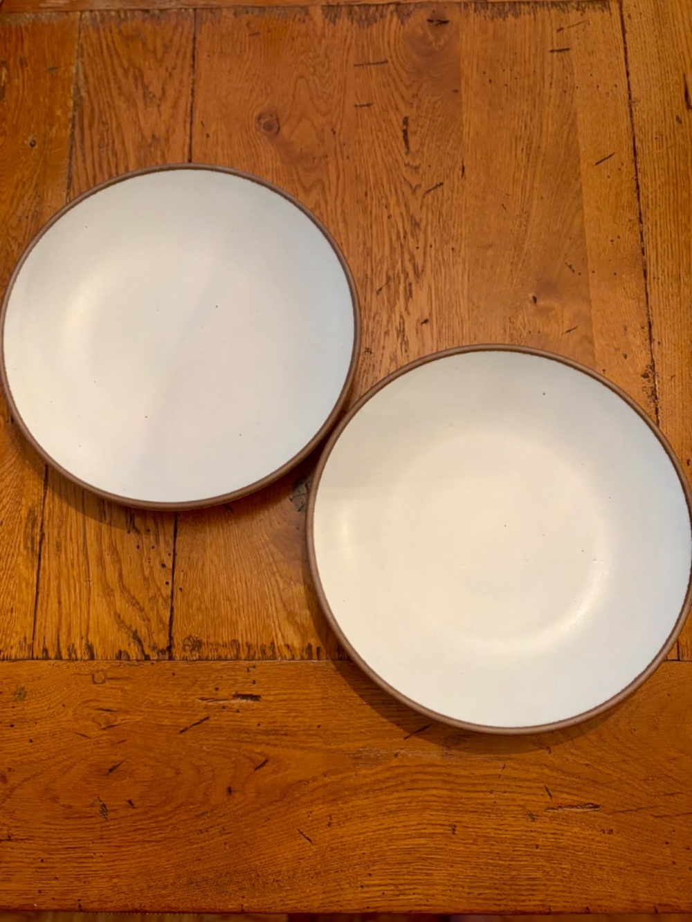 Pair of East Fork The Coupe Bowls in Eggshell